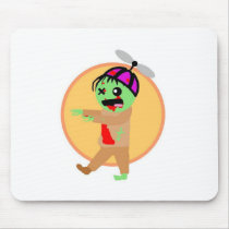 Hat Zombie Mouse Pad