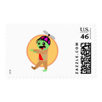 Hat Zombie Postage