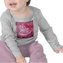 Hatched Pink Peony Tees
