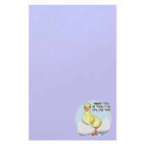 Hatching Egg2 Customized Stationery