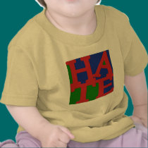 HATE Anti Valentine Design t-shirts