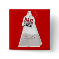 Hate Brand Teabags buttons