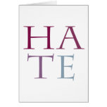 Hate cards