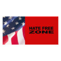 Hate Free Zone 2 photo cards by AntiRepublican Hate Free Zone 2 photo cards