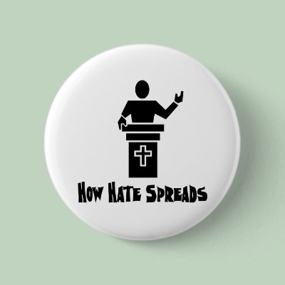Hate From The Pulpit Pins by godless_heathen