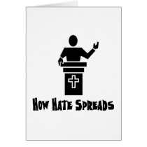 Hate From The Pulpit Cards