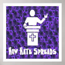 Hate From The Pulpit Poster