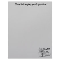 Hate is an STD letterhead by orsobear Hate is an STD letterhead