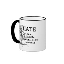 Hate is an STD Coffee Mugs