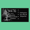 Hate is an STD photo cards
