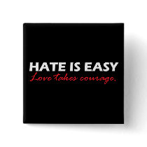 Hate is easy [black]. buttons