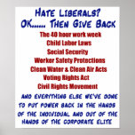 Hate Liberals? posters