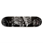 Hate Plow Everybody Dies Skateboard by Pervert Dec