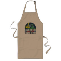 Hate to Lose Kart Apron