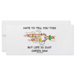 Hate To Tell You This But Life Is Just Copied DNA rack cards