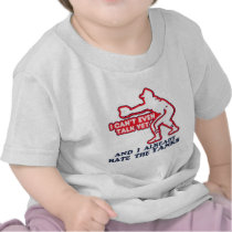 Hate Yankees Baby Tshirts