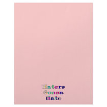 Haters Gonna Hate Personalized Letterhead