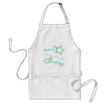 hating me wont make you pretty aprons