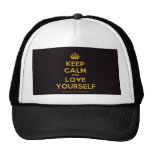 [Crown] keep calm and love yourself  Hats