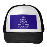 [Crown] keep calm and shut the fuck up  Hats