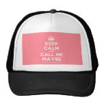 [Crown] keep calm and call me maybe  Hats