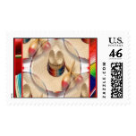 Hats and Music Postage Stamps