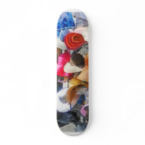 Hats and Purses at Street Fair skateboards