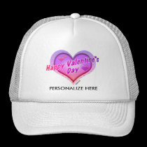 HATS, CAPS - Happy Valentine's Day hats