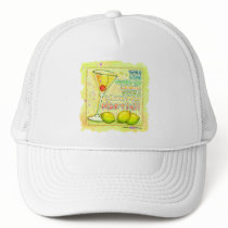 Hats, Caps - Lemon Drop Martini