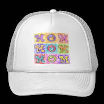 Hats, Caps - MOM Pop Art hats