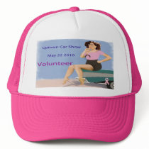 Hats for Volunteers for Uptown Car Show