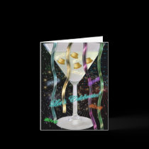 Hat's New Year's Eve Invitation cards