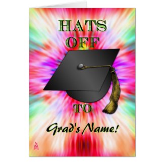 Hats Off, Girl! (Graduation Card)