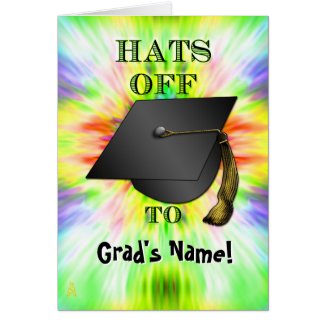 Hats Off! (Graduation Card)