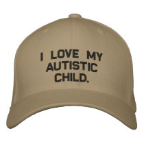 Hats off to Autism embroidered hats