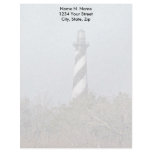 Hatteras Lighthouse Letterhead Stationery
