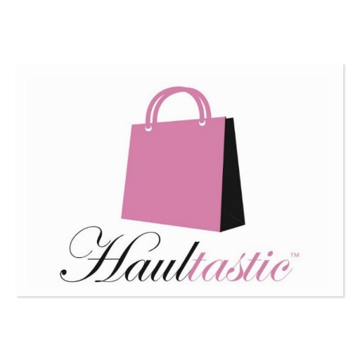 Haultastic Promo Cards Business Card Template (back side)