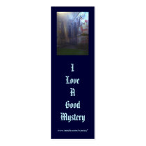 Haunted bookmark business cards by SuzeeQ Haunted bookmark business cards