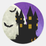Haunted Castle Halloween Envelope Seal Stickers