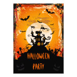 Haunted Castle Halloween Party Personalized Invitation