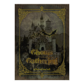Haunted Castle Halloween Party Invitation