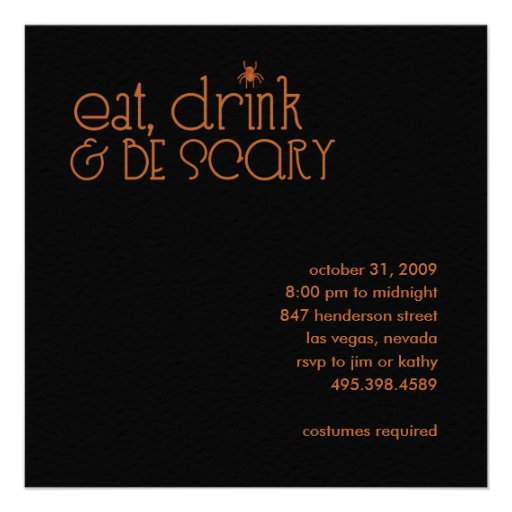 Haunted Forest Invitations