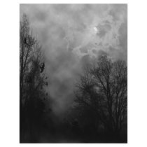 Haunted Gothic Sky Customized Letterhead
