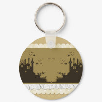 Haunted Halloween keychains by Designsbyme Haunted Halloween keychains