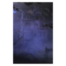 haunted-house01 stationery by kathiscc haunted-house01 stationery