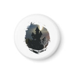 Haunted House #2 Refrigerator Magnets
