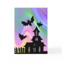 Haunted House 4 Card