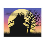 Haunted House Afternoon Postcard