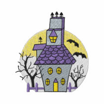 Haunted House embroidered shirts by ZazzleEmbroidery Haunted House embroidered shirts
