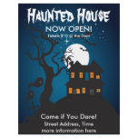Haunted House Flyer Design
